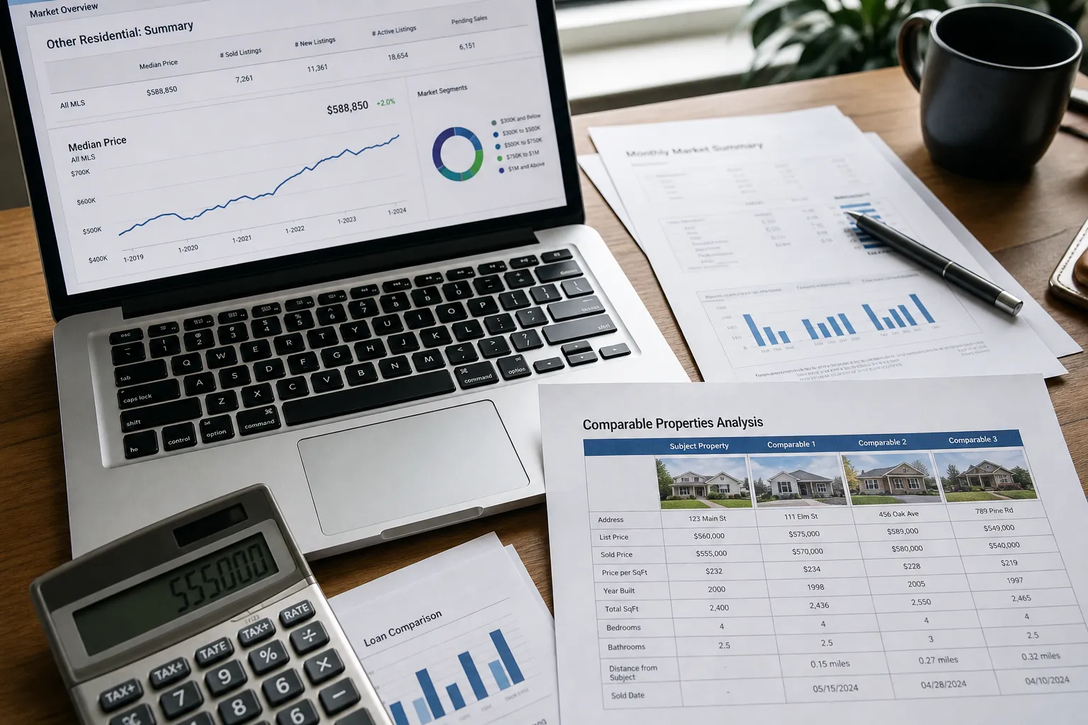 Analyse des transactions comparables pour une expertise de valeur vénale dans le Val-d'Oise