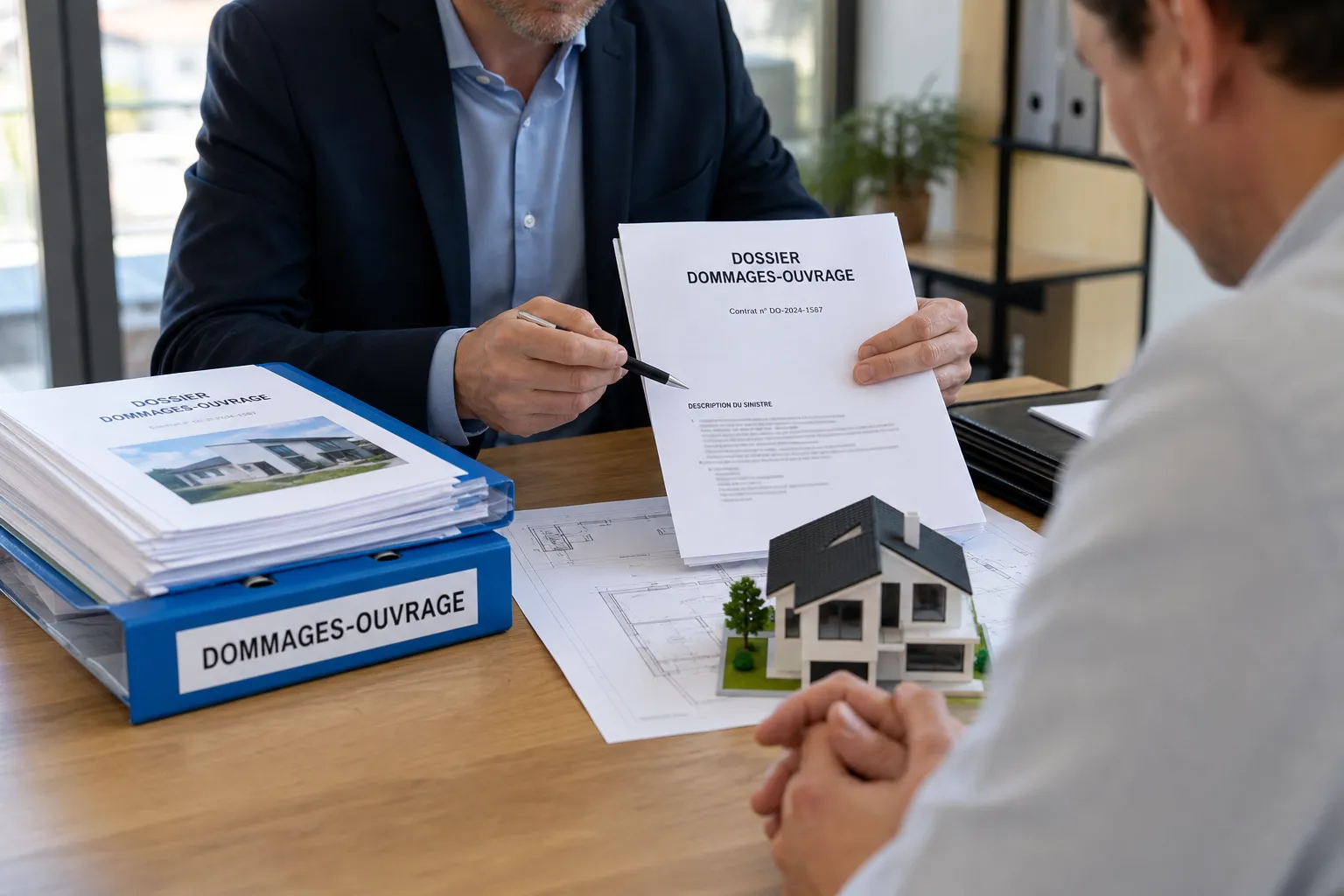 Dossier d'assurance dommages-ouvrage dans le Val-d'Oise