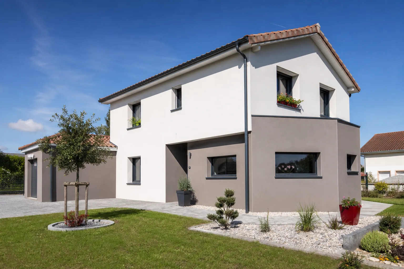 Contrôle de l'enveloppe extérieure et de la toiture d'une maison CCMI dans le Val-d'Oise 95
