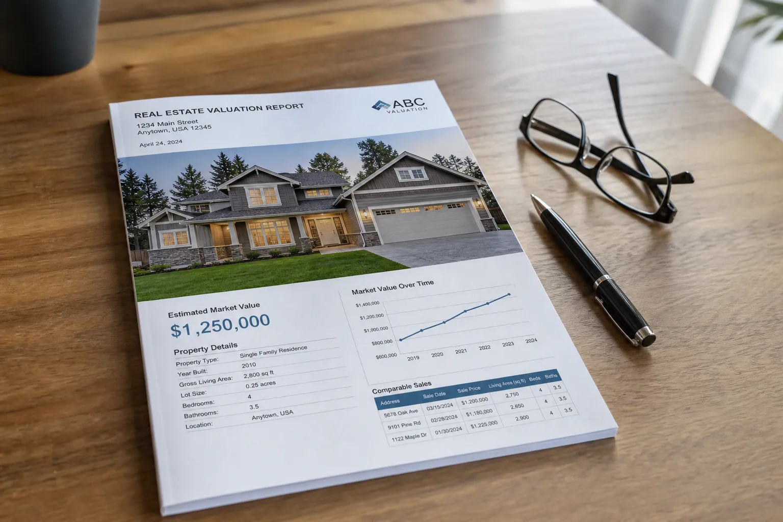 Rapport d'expertise de valeur vénale immobilière dans le Val-d'Oise